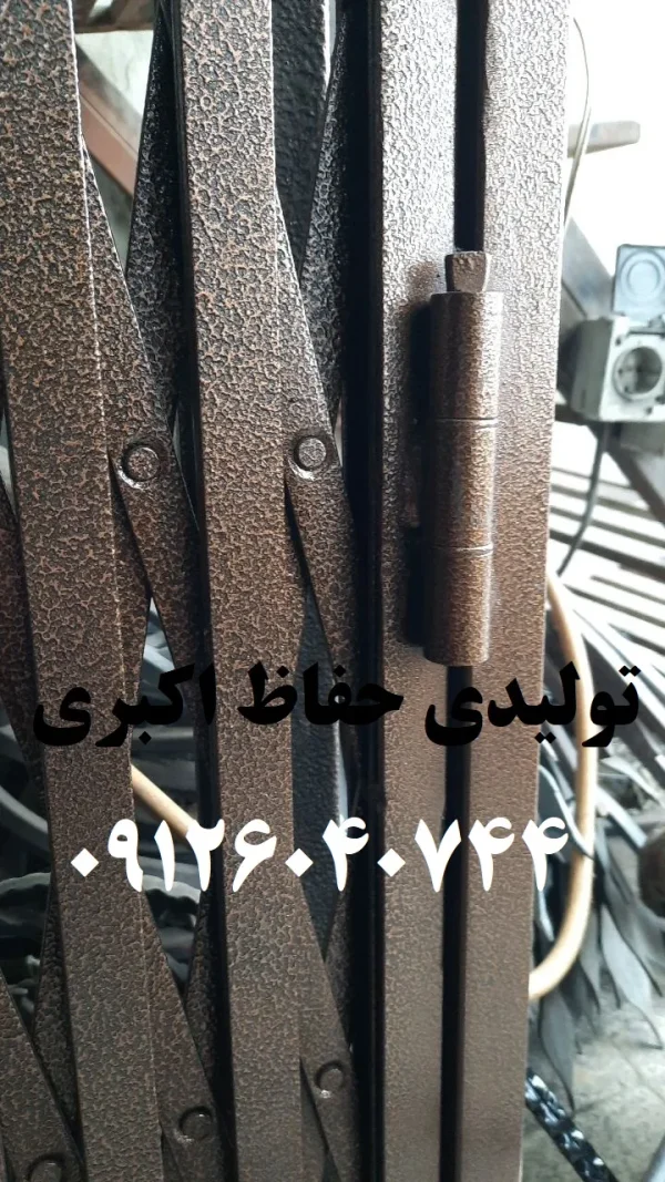 قیمت درب آکاردئونی دوبل لولا سه پارچه